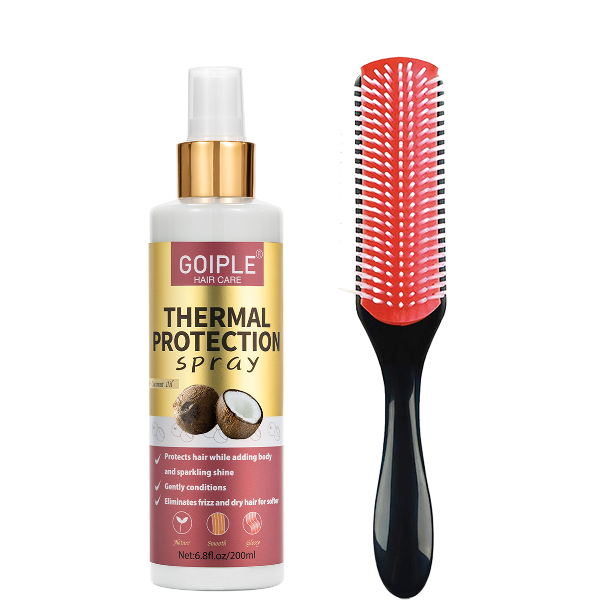 Hair Care Heat Protectant - Thermal Protection Spray Moisturizing Smoothing Conditioner