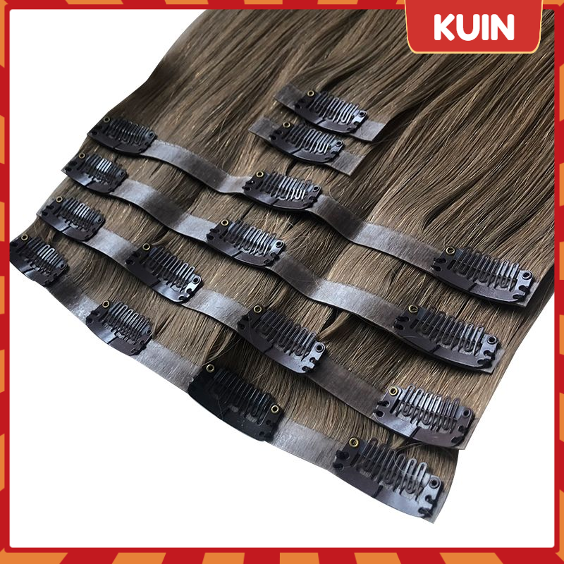 Clip In Hair Piece - Clip In PU Hair Extensions Raw