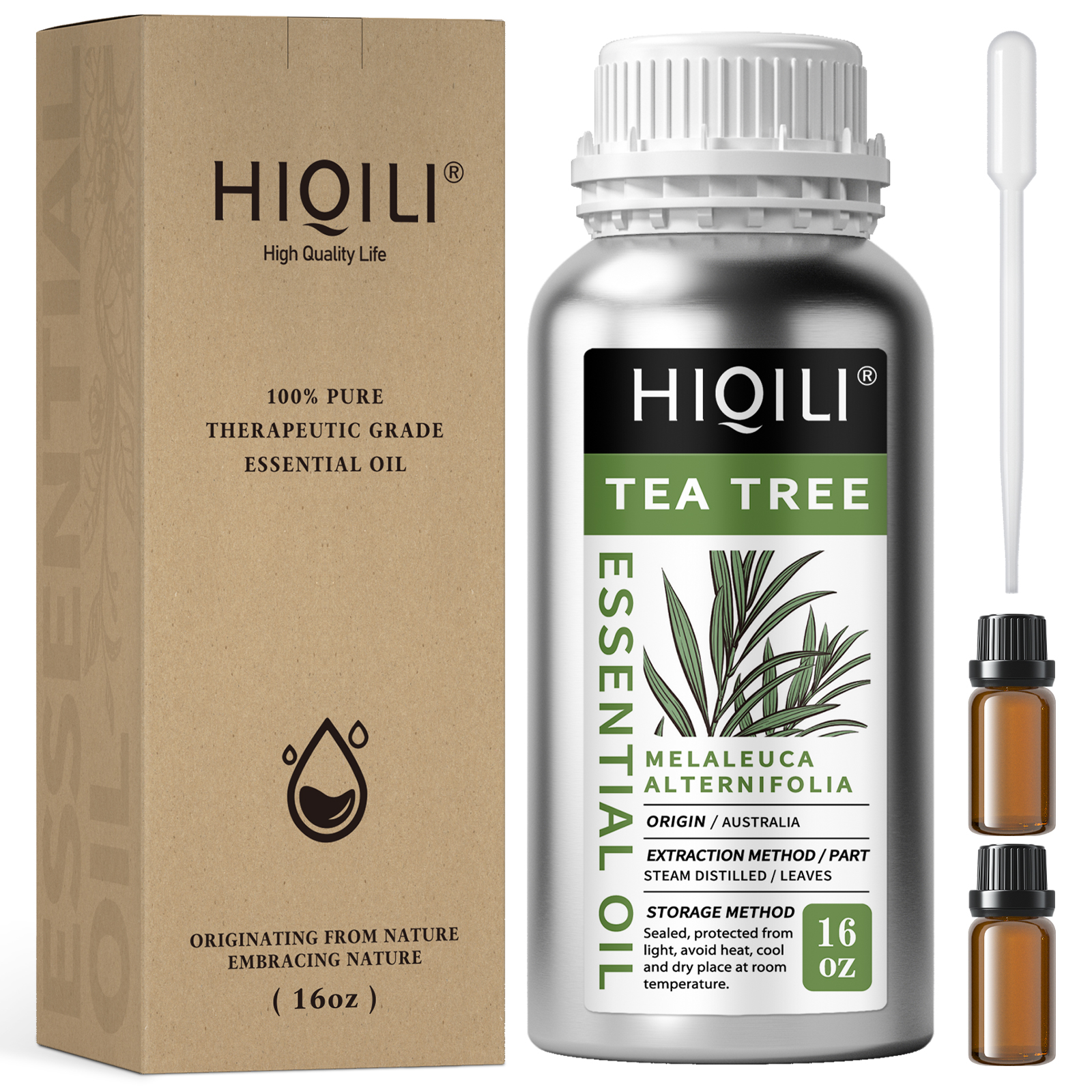Hair Care Orange - HIQILI 500ML Tea Tree Essential Oil,