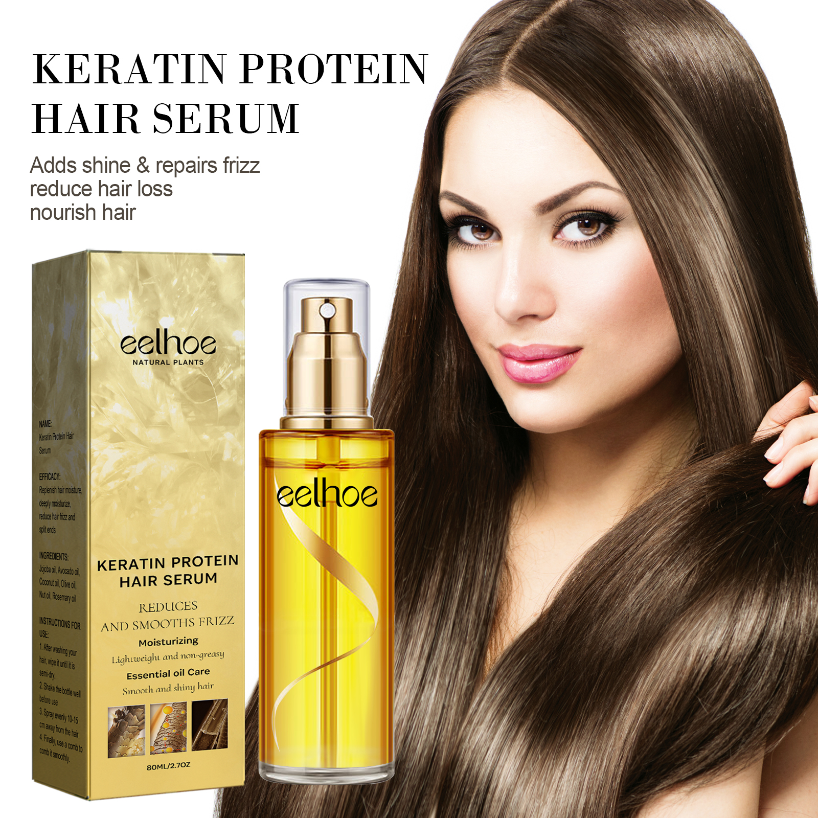 Keratin Hair Growth Care Essen - Hair Care For Curly Dry Hair บทวิจารณ์และราคา