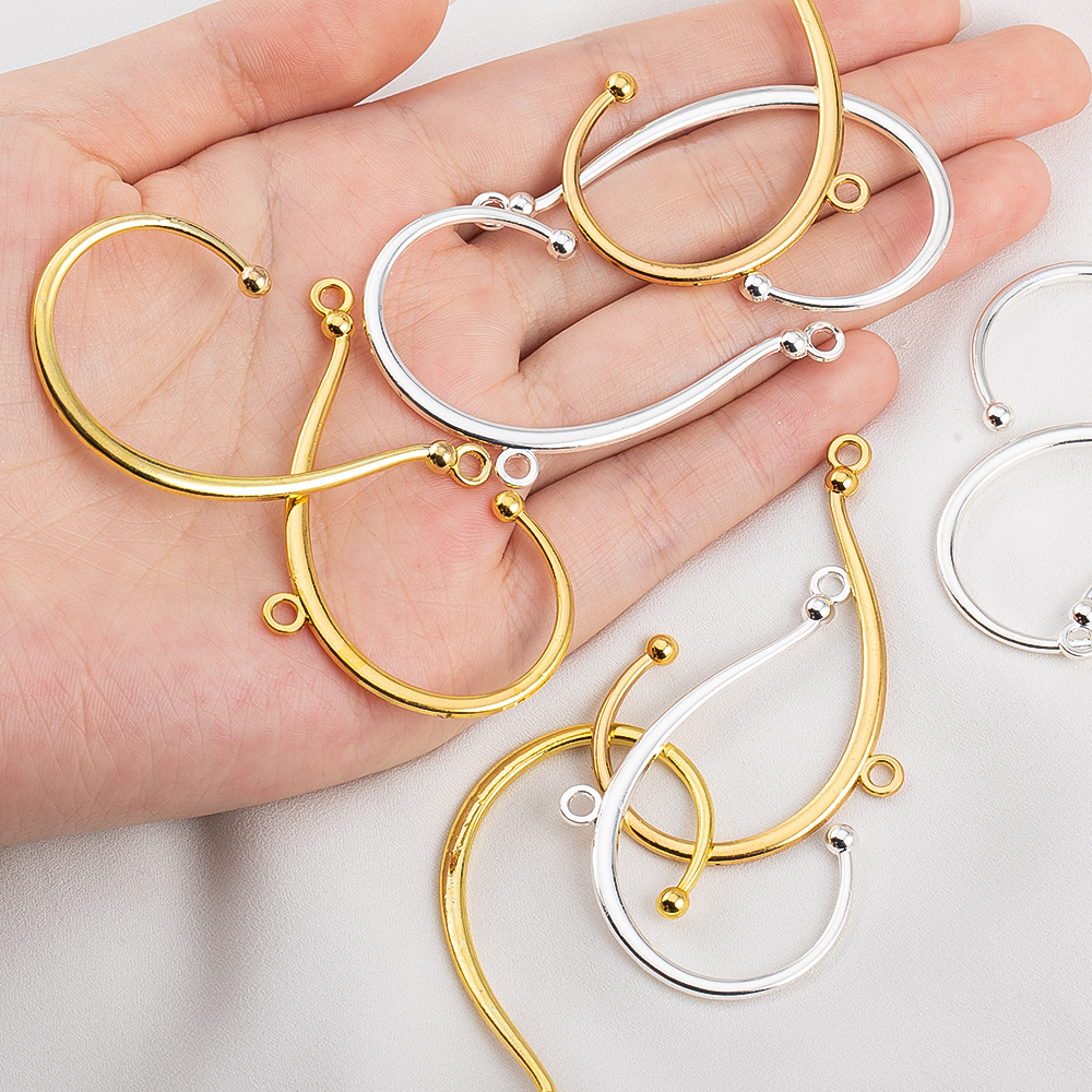 10pcs 2 Hole Earrings Clip Set - Clip In Hair Piece บทวิจารณ์และราคา