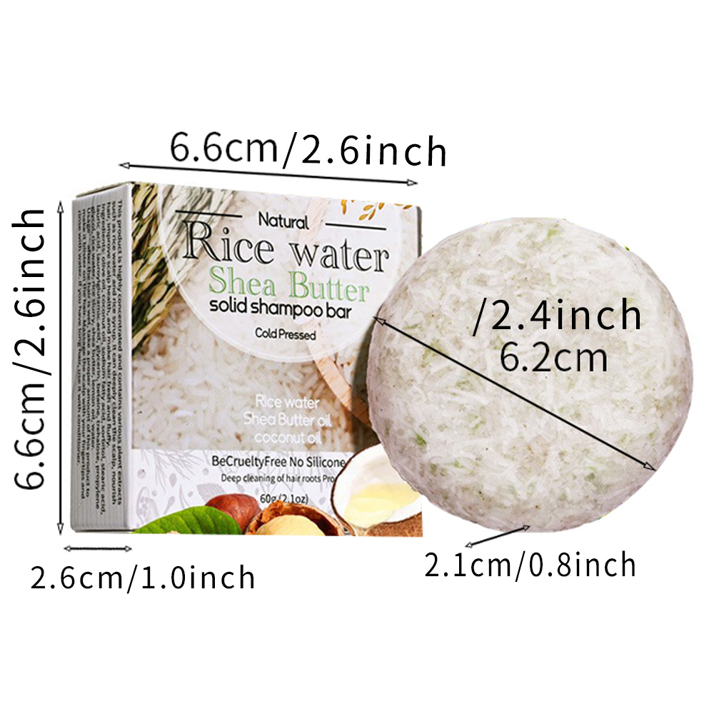 XF 60g Rice Shampoo Bar 100% N - Hair Care Tonic บทวิจารณ์และราคา