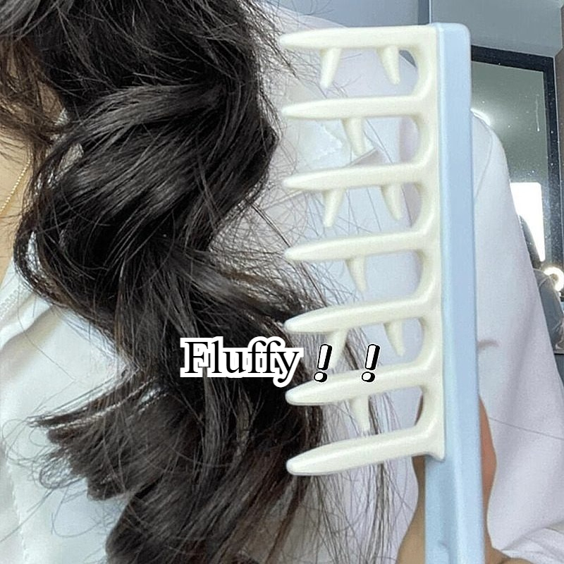 Antler Shaped Hair Seam Comb S - Hair Care Wavy Hair บทวิจารณ์และราคา