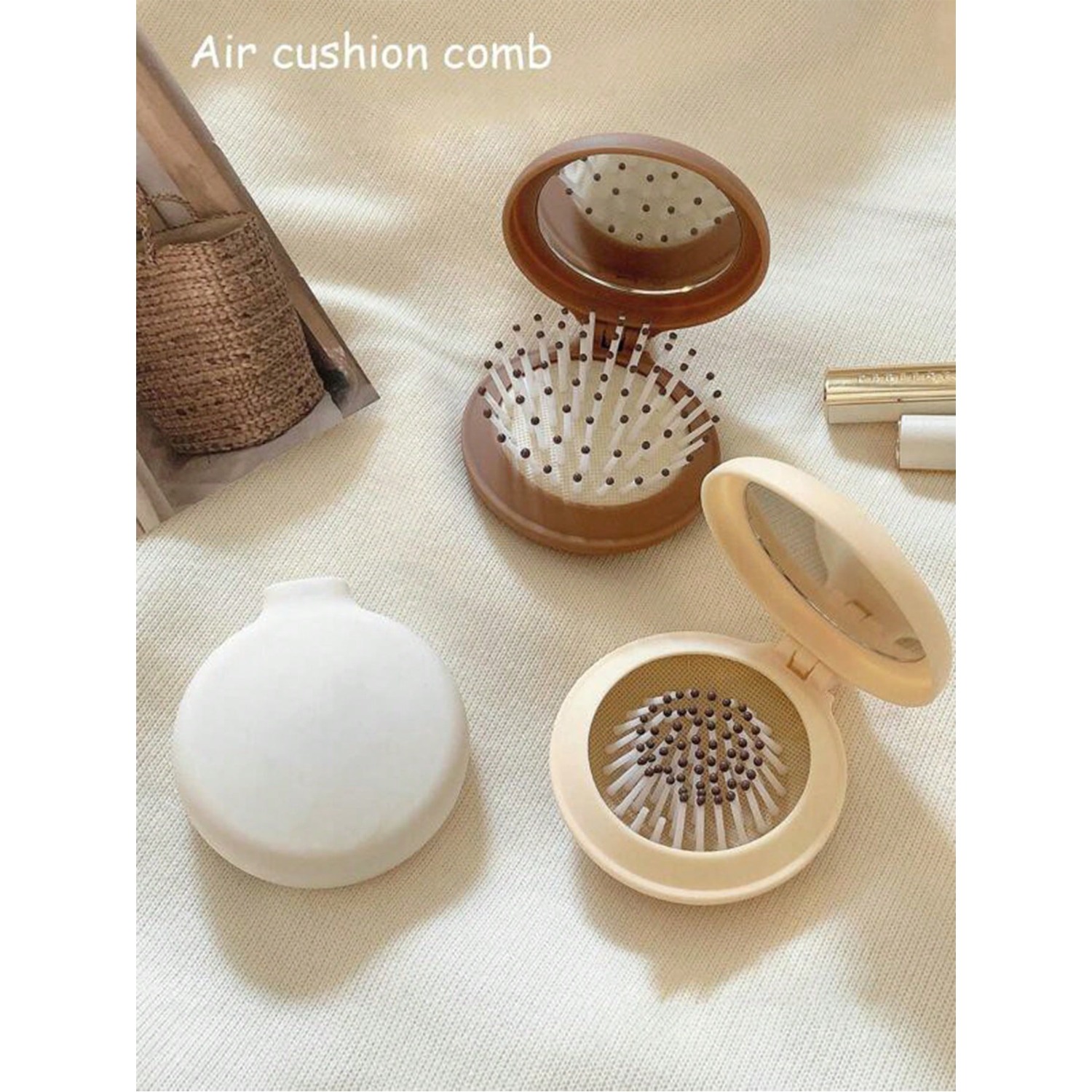 1pc Hollow Hair Brush, Profess - Hair Care For Curly Dry Hair บทวิจารณ์และราคา