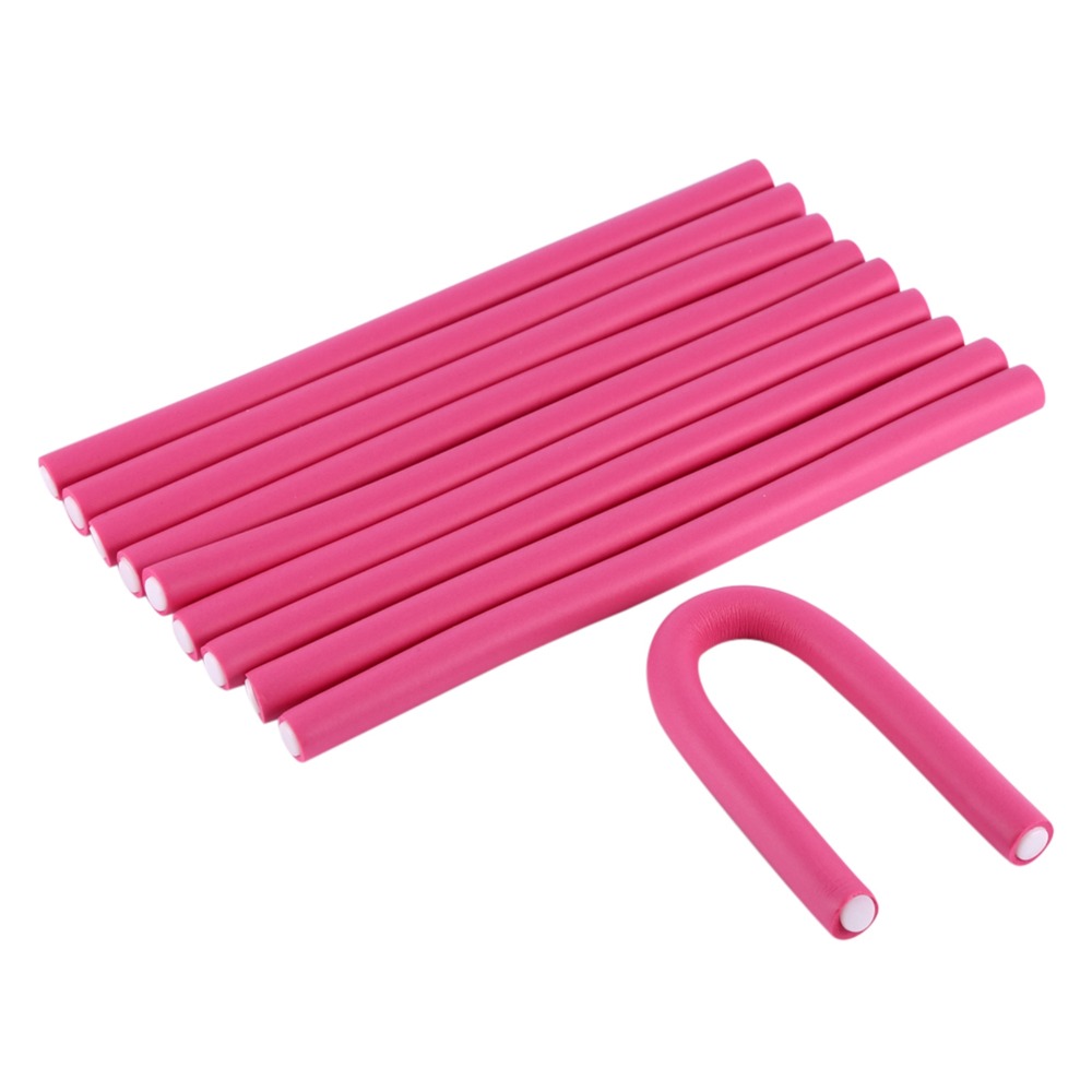 10Pcs/Set Soft Foam Soft Hair  - Hair Roller Set Flexi บทวิจารณ์และราคา
