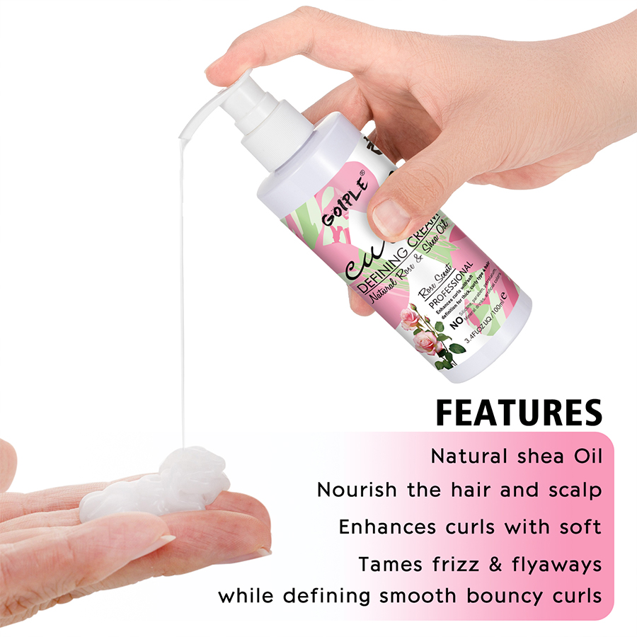Rose Shea Oil Curl Defining Cr - Hair Care Wavy Hair บทวิจารณ์และราคา