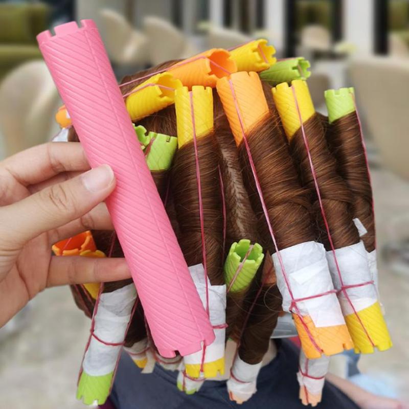 6Pcs Heatless Hair Curler Set  - Hair Roller Set Flexi บทวิจารณ์และราคา