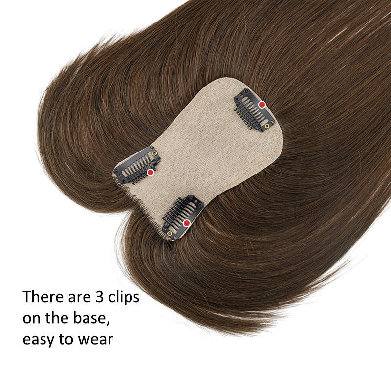 7x11cm Women Toupee Human Hair - Clip In Hair Piece บทวิจารณ์และราคา