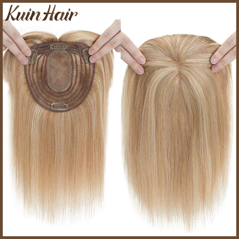 Silk Base Top Women Topper Cli - Clip In Hair Piece บทวิจารณ์และราคา