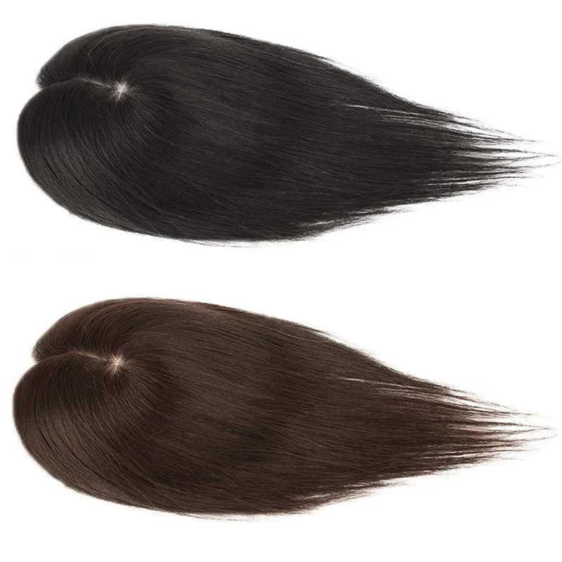 Silk Base Top Women Topper Cli - Clip In Hair Piece บทวิจารณ์และราคา