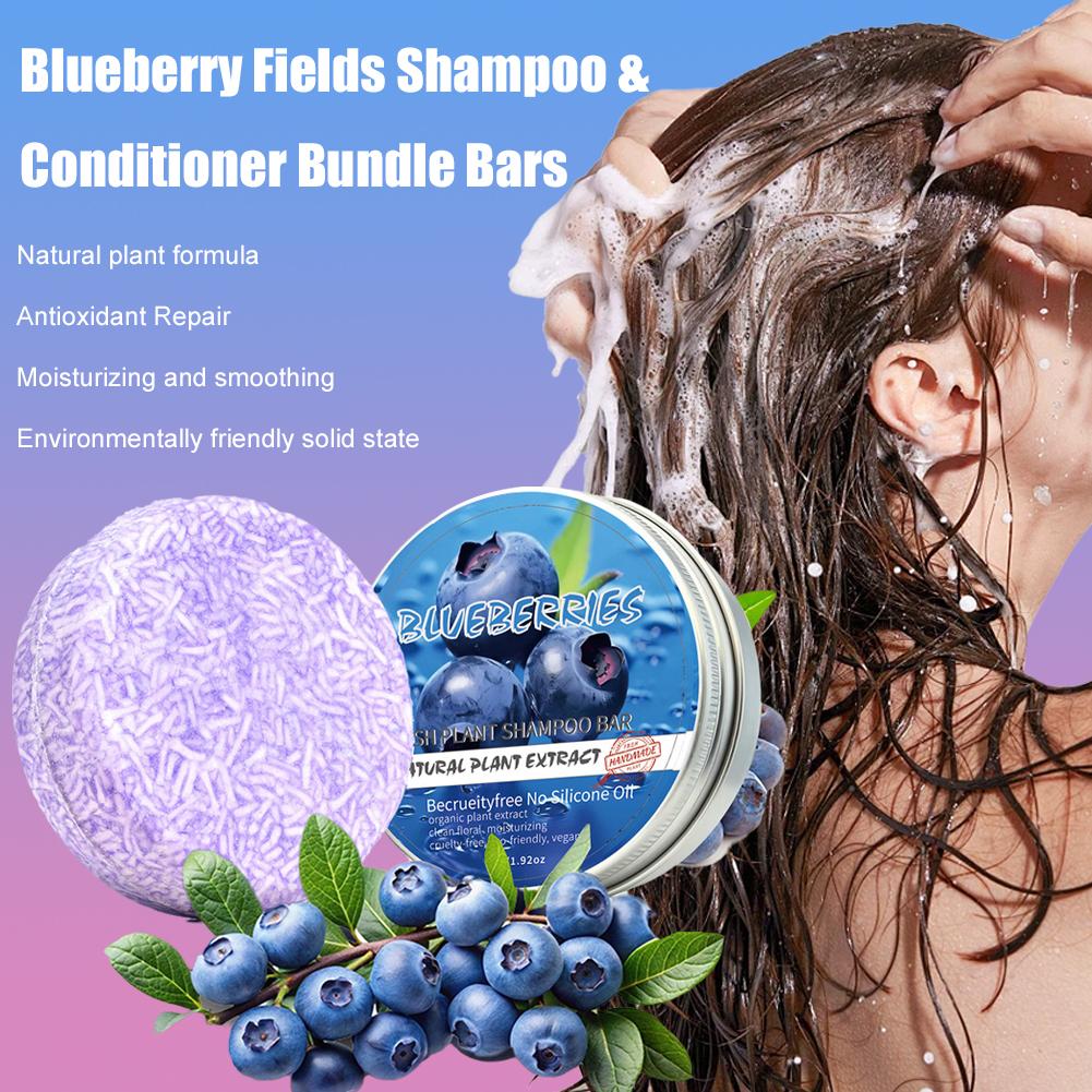 Blueberry Shampoo Soap Handmad - Hair Care Tonic บทวิจารณ์และราคา