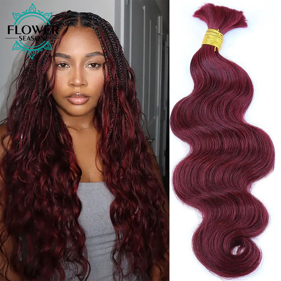 Bulk Human Hair For Braiding B - Hair Care Wavy Hair บทวิจารณ์และราคา