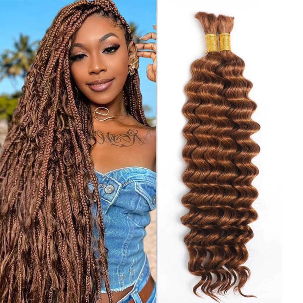 18inch Deep Wave Bulks 100G 2  - Hair Care For Wavy Hair บทวิจารณ์และราคา