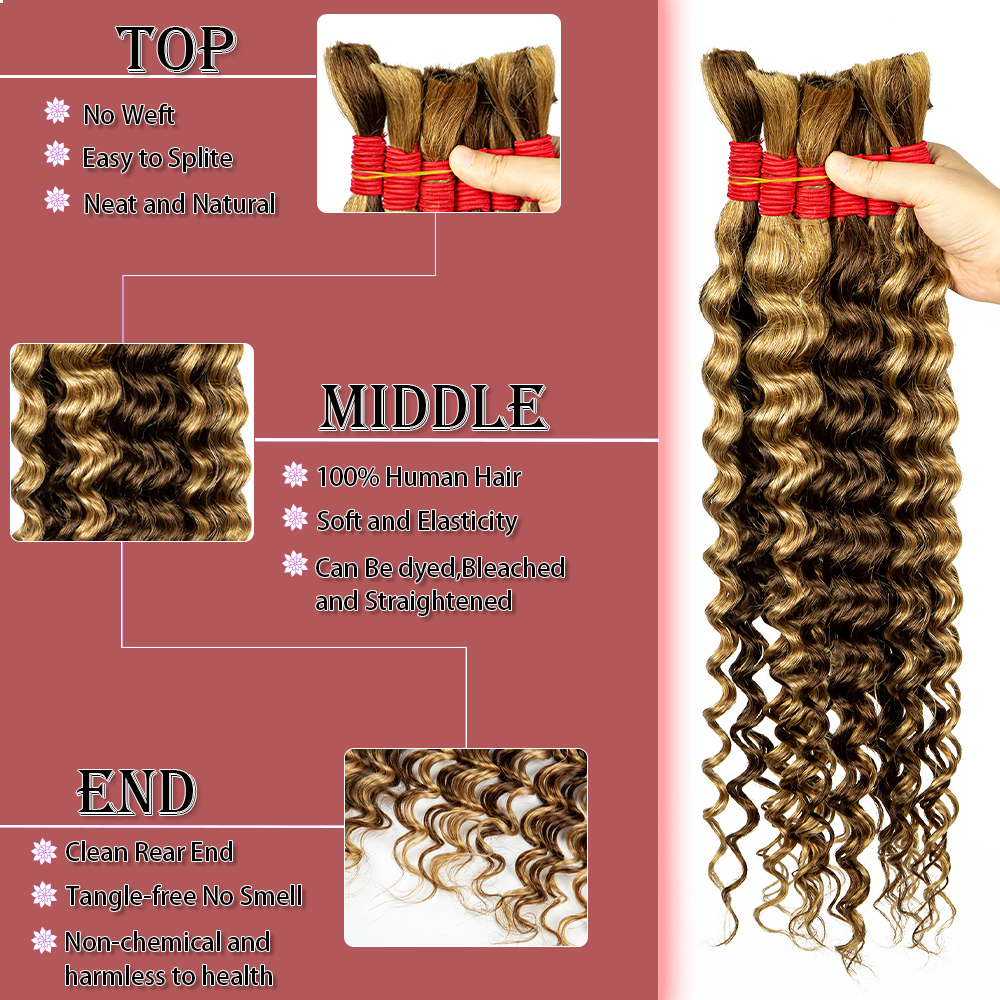 4/27 Color Deep Wave Bulk Huma - Hair Care For Wavy Hair บทวิจารณ์และราคา