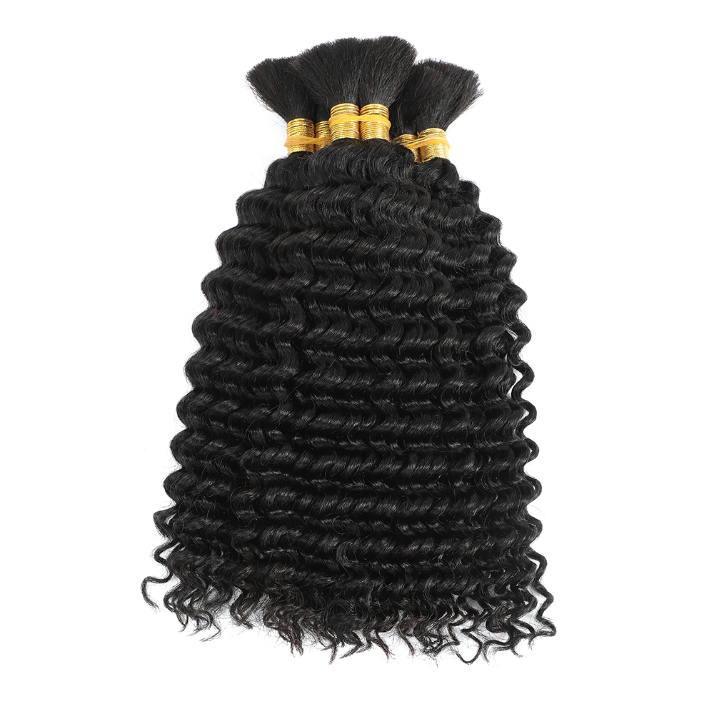 Bulk Human Hair Deep Wave For  - Hair Care For Wavy Hair บทวิจารณ์และราคา