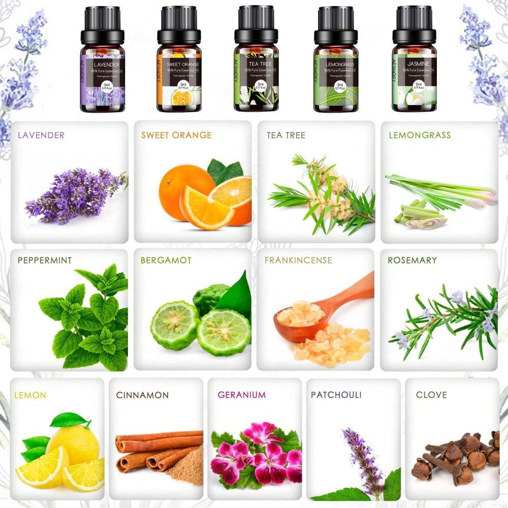 Oils Set 26cps Aromatherapy Es - Hair Care Orange บทวิจารณ์และราคา