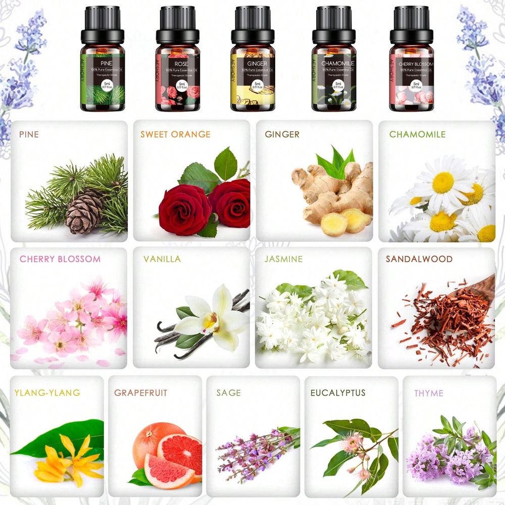 Oils Set 26cps Aromatherapy Es - Hair Care Orange บทวิจารณ์และราคา