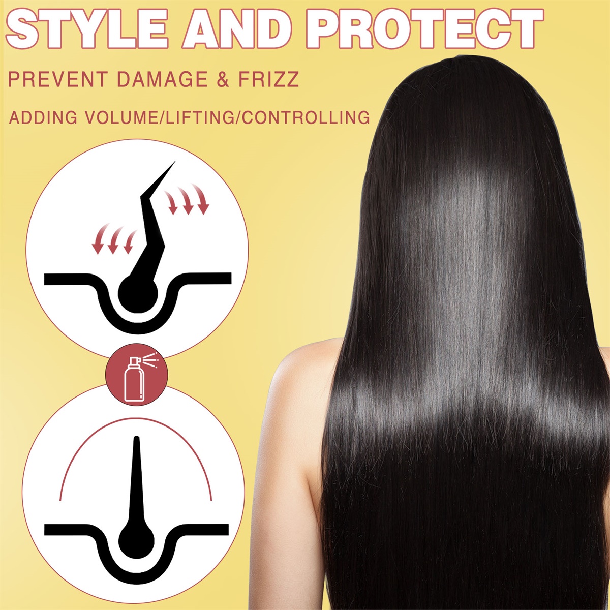 GOIPLE Heat Protection Spray T - Hair Care Heat Protectant บทวิจารณ์และราคา