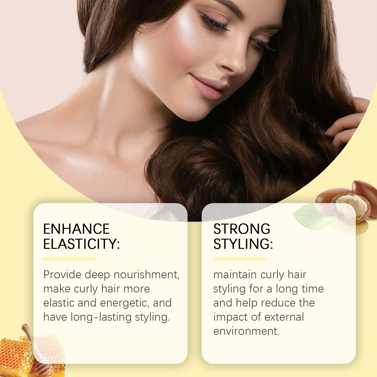 Curly Hair Care Cream Big Wave - Hair Care For Curly Dry Hair บทวิจารณ์และราคา