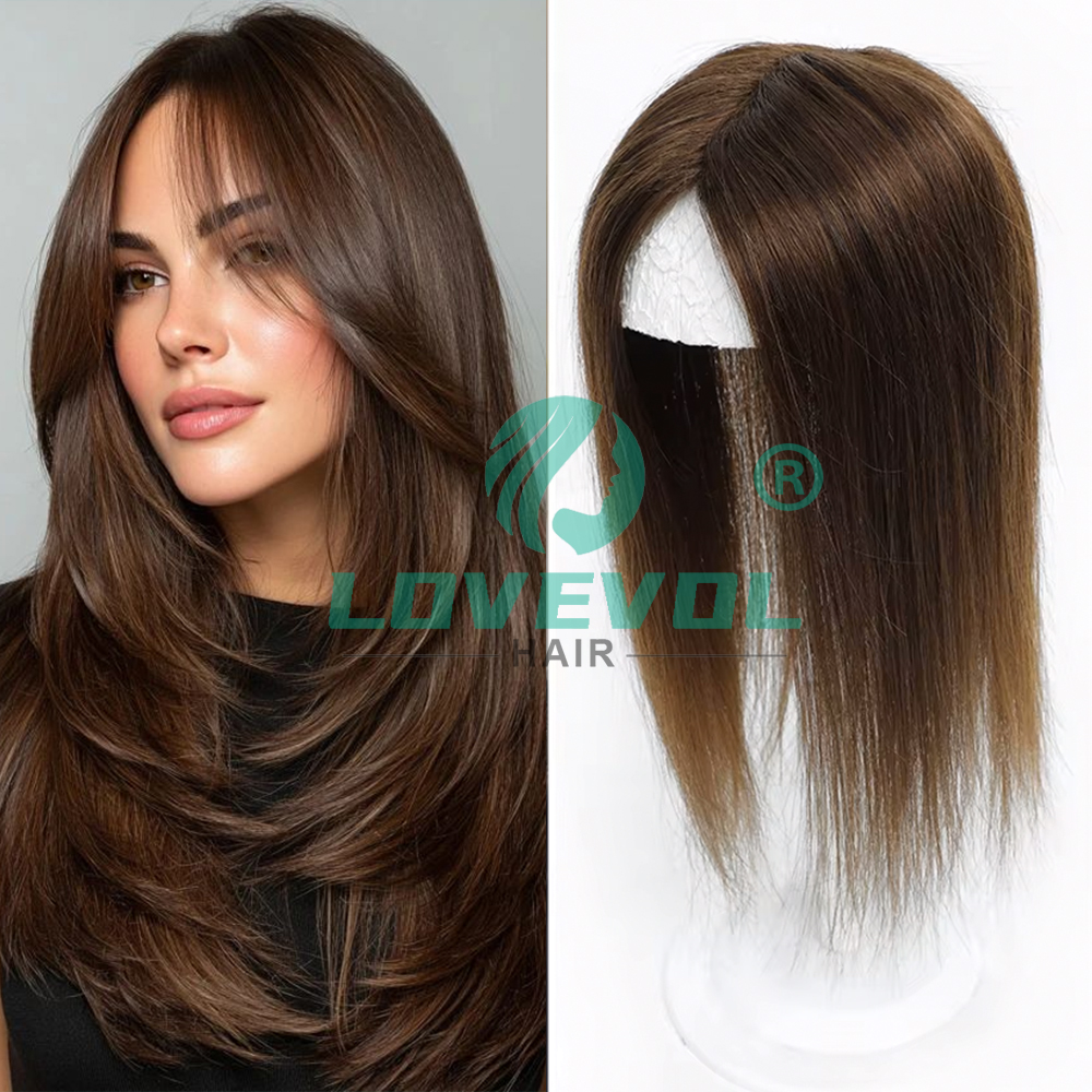 Lovevol 12*13cm Virgin Human H - Clip In Hair Piece บทวิจารณ์และราคา