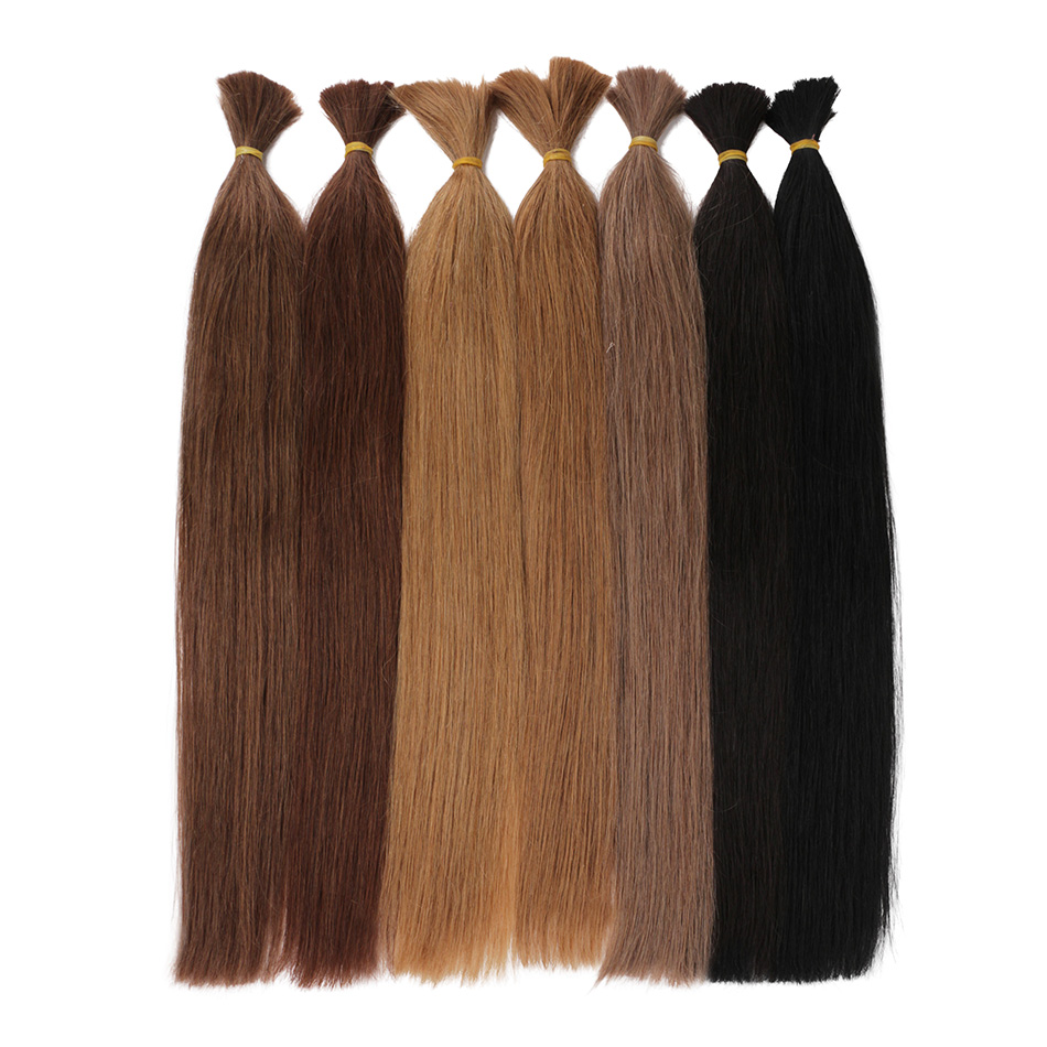Ginger Human Hair Bulk 350# No - Hair Care Orange บทวิจารณ์และราคา