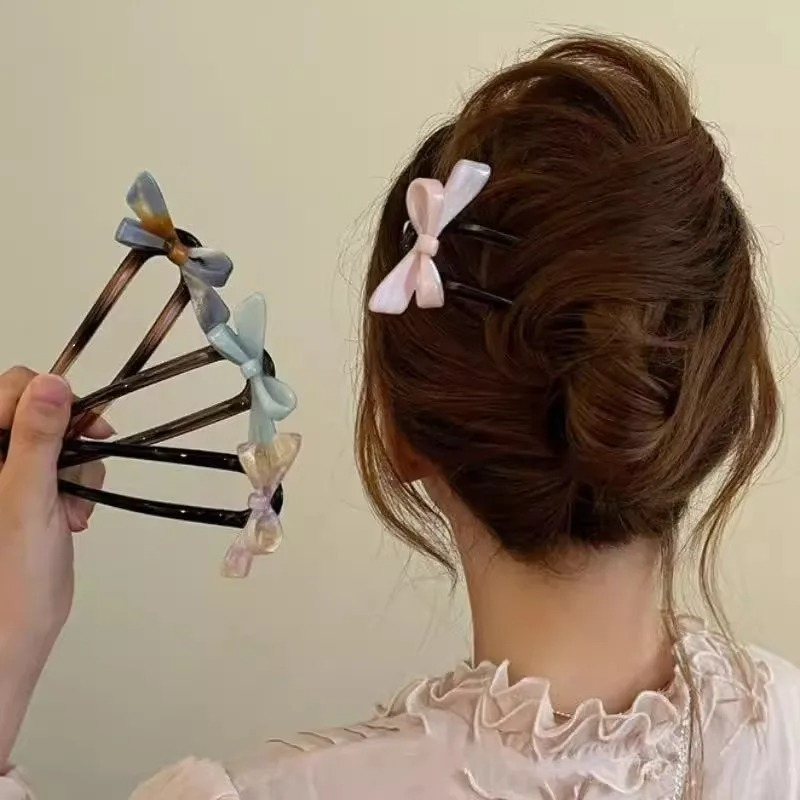 1 piece, sweet bow U-shaped ha - Clip In Hair Piece บทวิจารณ์และราคา