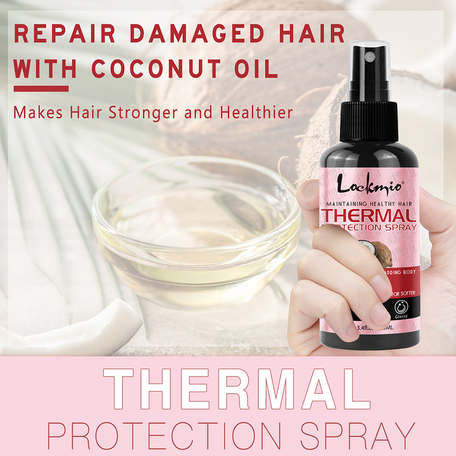 Curly Hair Care Styling 3pcs H - Hair Care Heat Protectant บทวิจารณ์และราคา