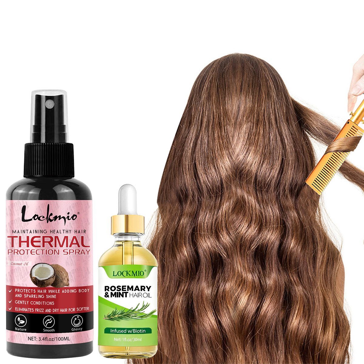 Heat Protection Spray Deep Nou - Hair Care Heat Protectant บทวิจารณ์และราคา