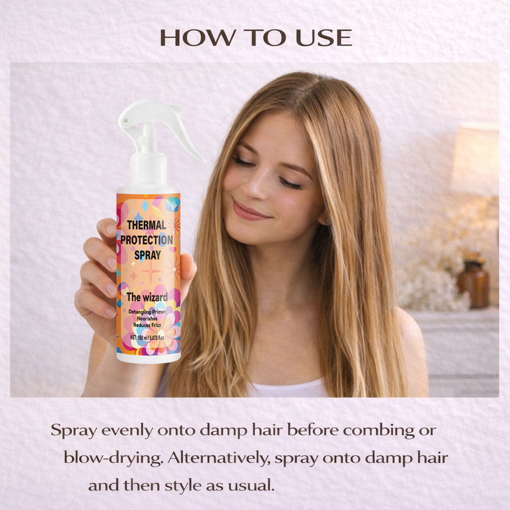 Thermal Protection Spray for H - Hair Care Heat Protectant บทวิจารณ์และราคา