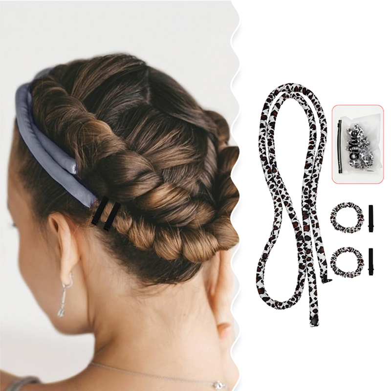 5PCS/Set Heatless Hair Rollers - Hair Roller Set Flexi บทวิจารณ์และราคา
