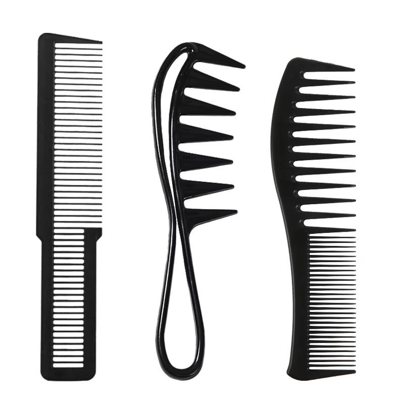 2/3/4pcs Wide Tooth Curl Comb  - Hair Care Wavy Hair บทวิจารณ์และราคา