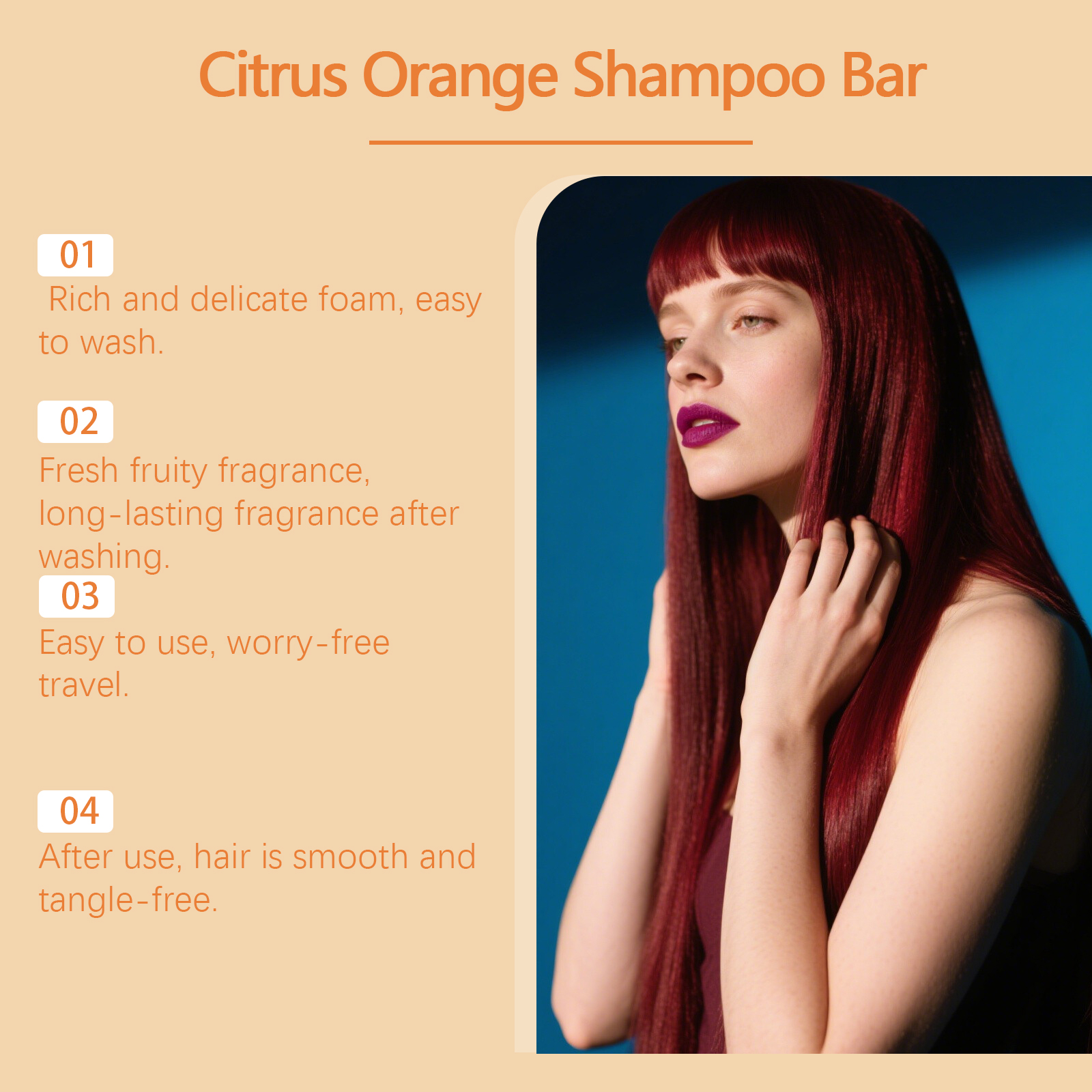 Citrus Orange Hair Care Soap - - Hair Care Orange บทวิจารณ์และราคา
