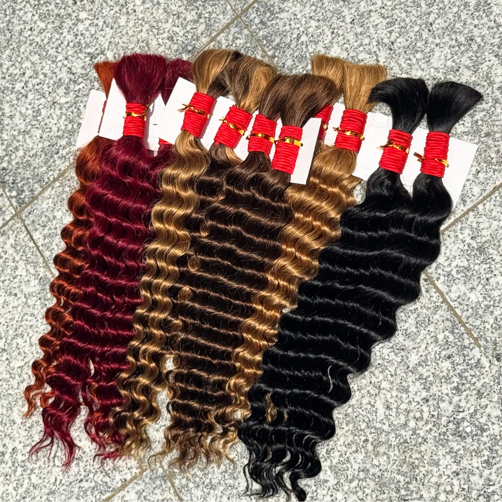 12A Human Hair Bulk for Boho B - Hair Care For Wavy Hair บทวิจารณ์และราคา
