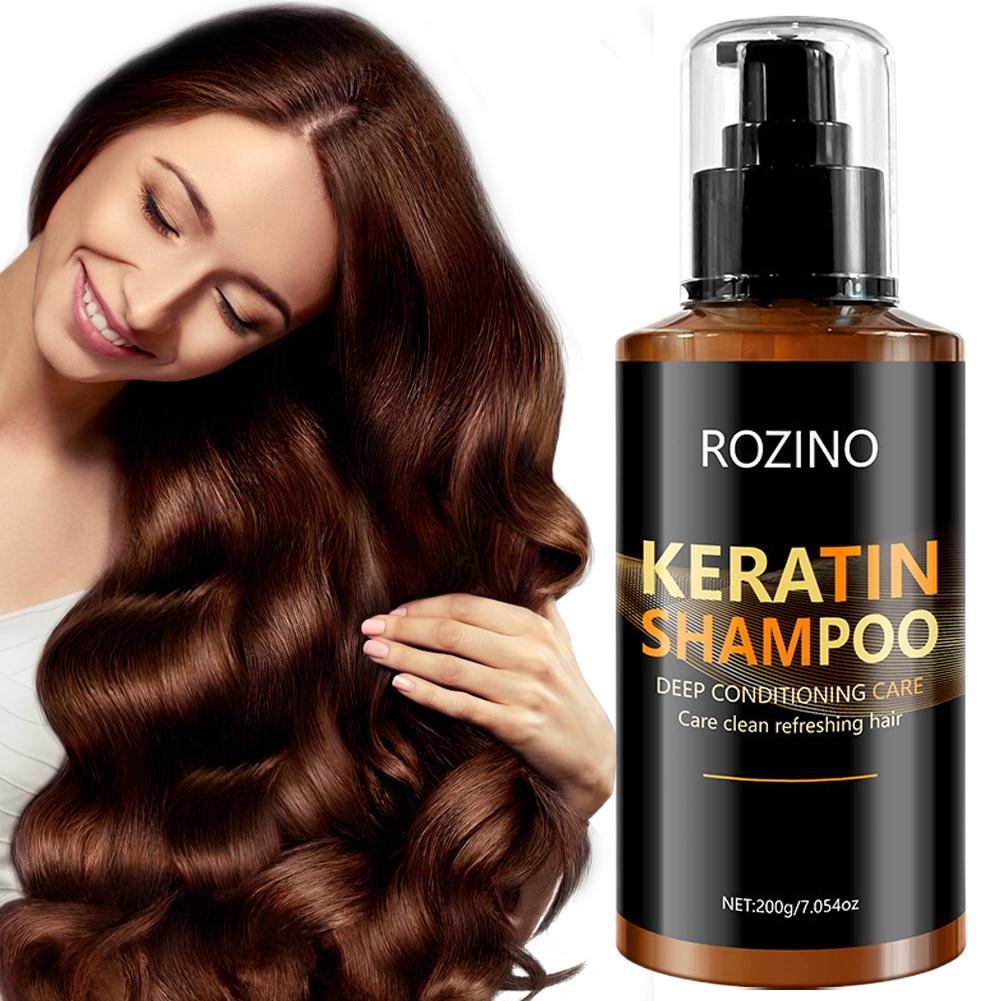 Keratin Care Smoothing Shampoo - Hair Care For Curly Dry Hair บทวิจารณ์และราคา