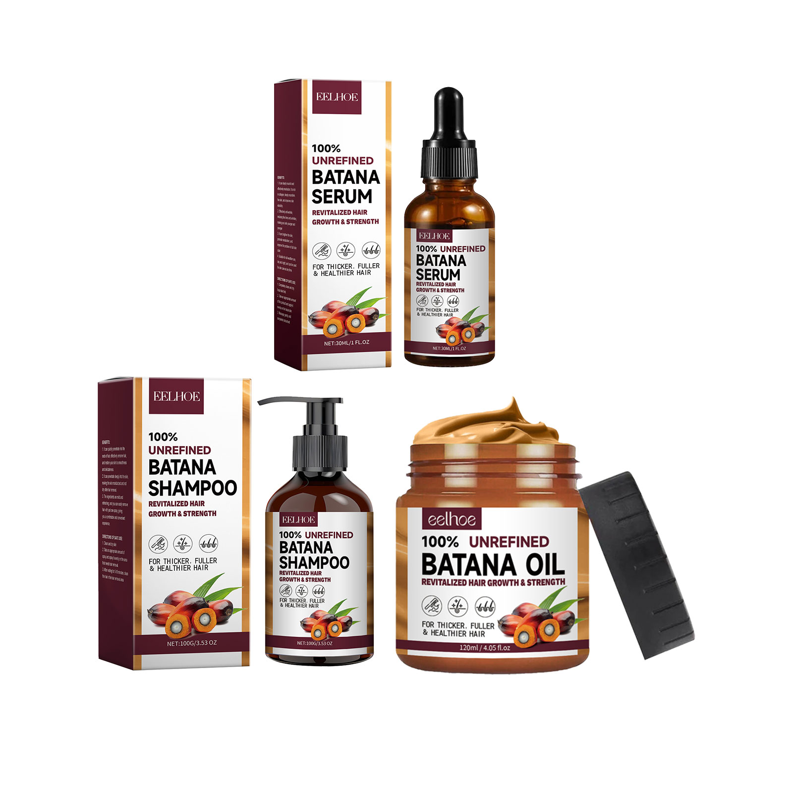 EELHOE Natural Batana Oil Deep - Hair Care Tonic บทวิจารณ์และราคา