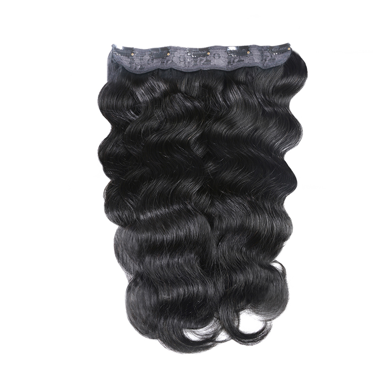Body Wave Clip ins Human Hair  - Clip In Hair Piece บทวิจารณ์และราคา