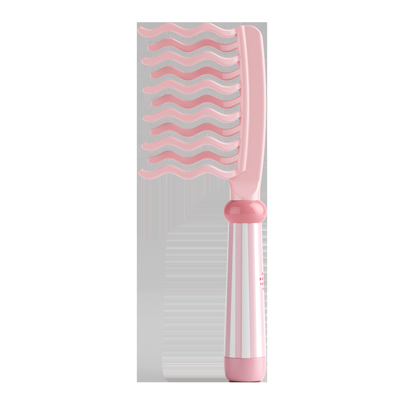Double Row Wavy Tooth Hair Sty - Hair Care Wavy Hair บทวิจารณ์และราคา