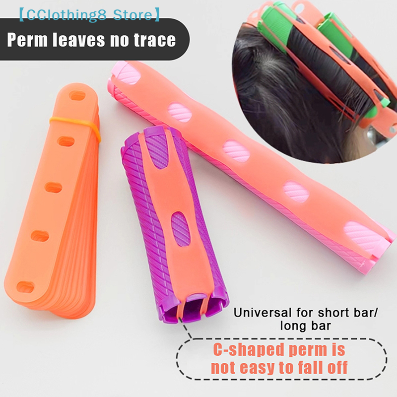 10pcs Silicone Hair Care Strip - Hair Care Orange บทวิจารณ์และราคา