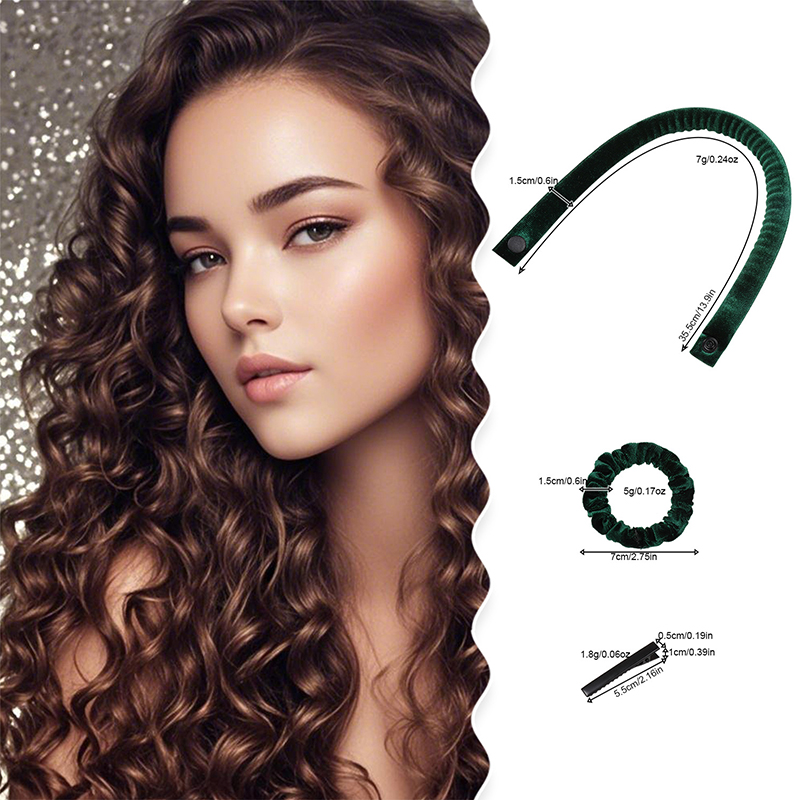 6Pcs/Set 35cm Long Soft Fabric - Hair Roller Set Flexi บทวิจารณ์และราคา