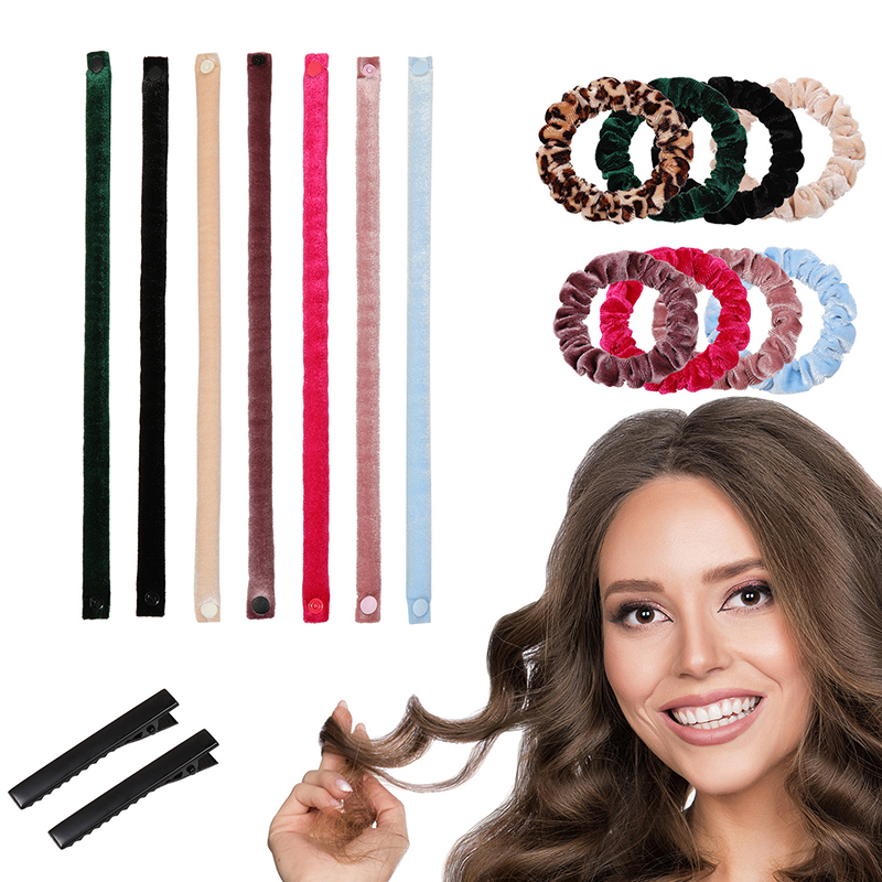 6Pcs/Set 35cm Long Soft Fabric - Hair Roller Set Flexi บทวิจารณ์และราคา
