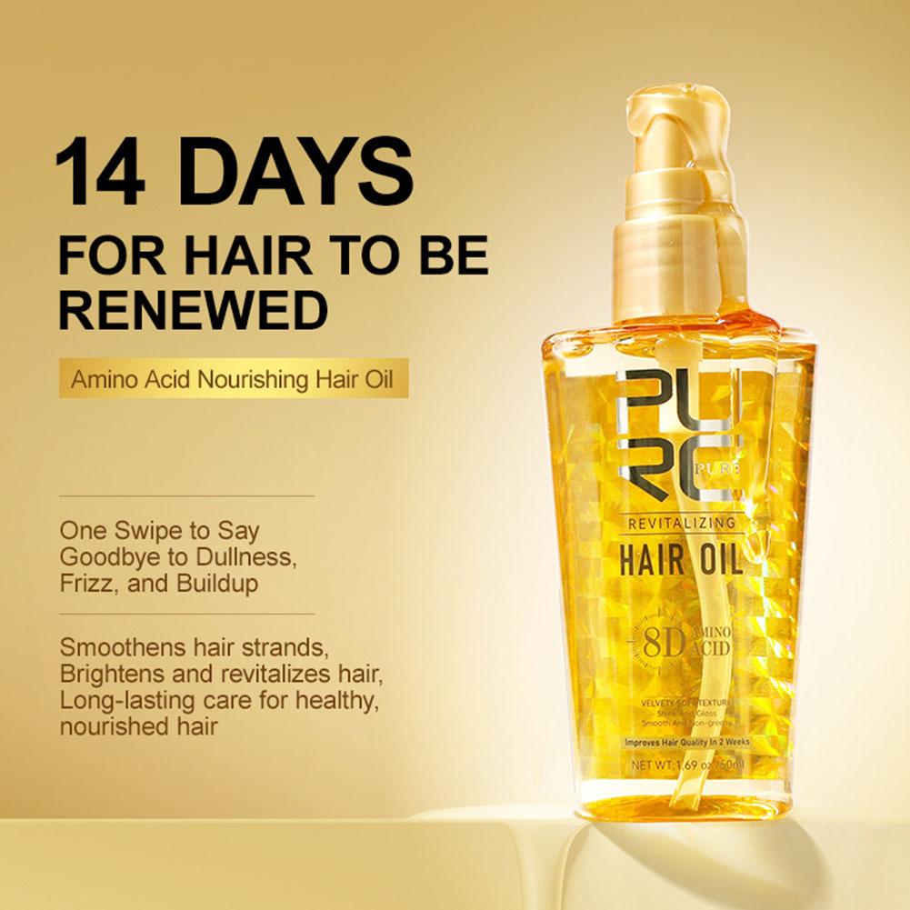 Natural Aminoacid hair oil Hai - Hair Care For Curly Dry Hair บทวิจารณ์และราคา