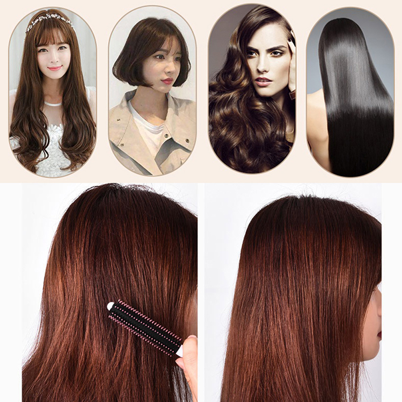 1Pc Hair Comb Roll Brush Round - Hair Care Wavy Hair บทวิจารณ์และราคา