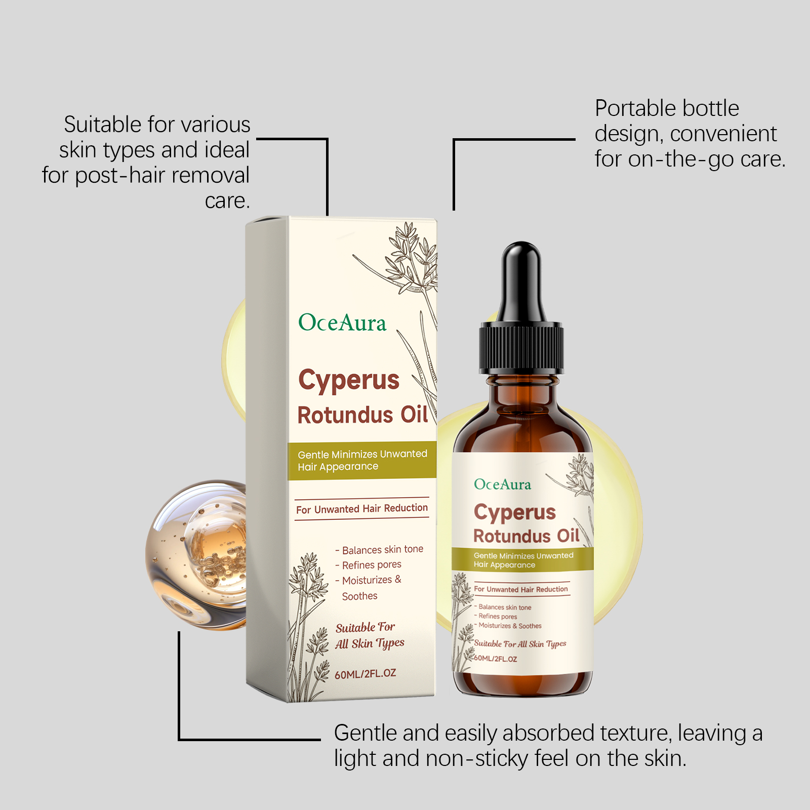 Cyperus Rotundus Hair Removal  - Hair Care Tonic บทวิจารณ์และราคา
