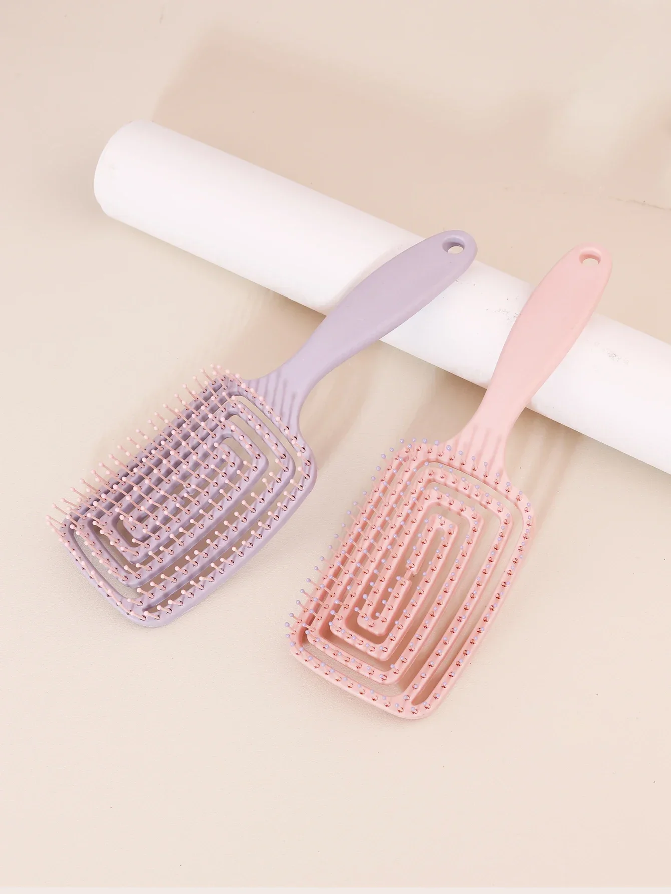 1PCS tangled hair brush, dual- - Hair Care For Curly Dry Hair บทวิจารณ์และราคา