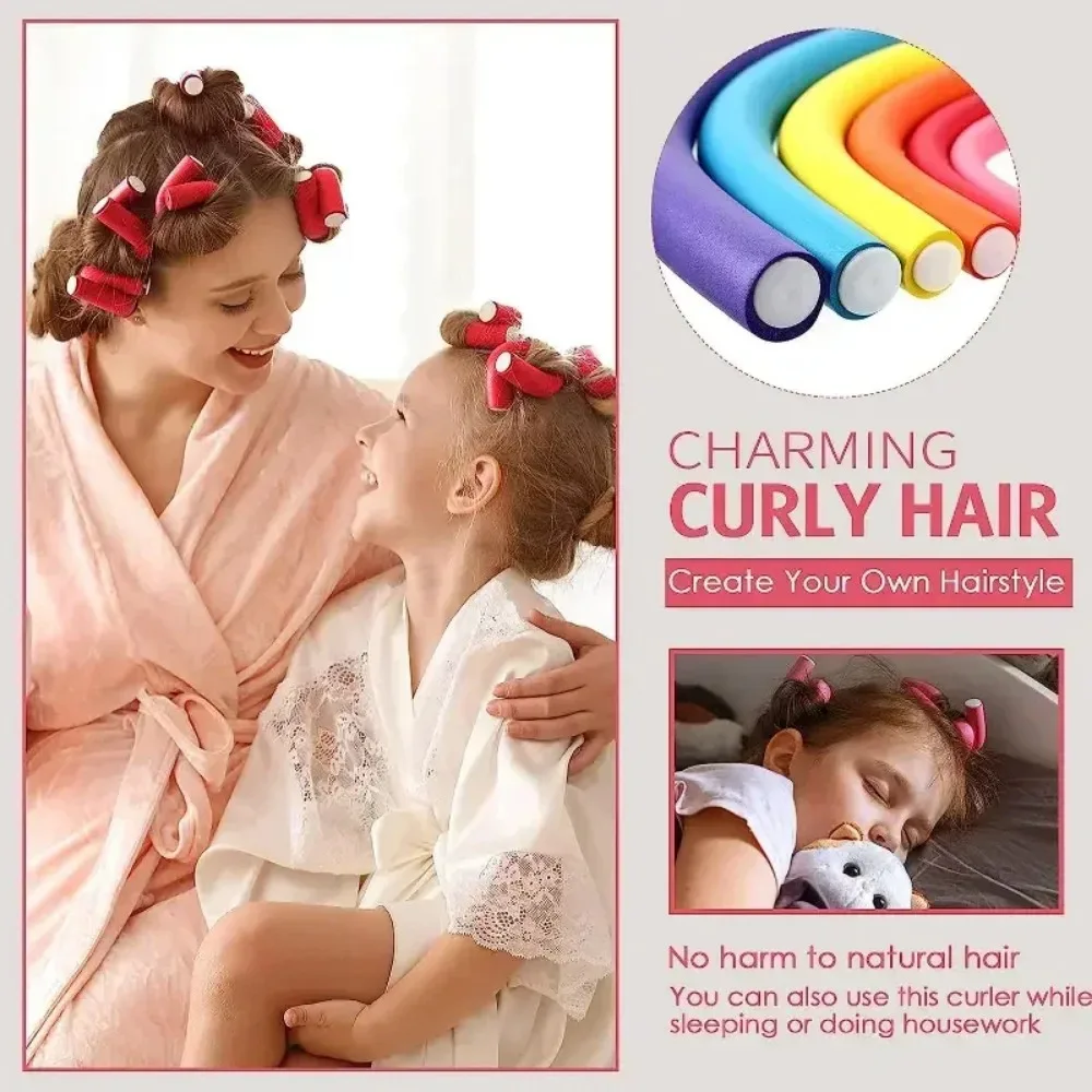 42pcs/Set Twist Foam Hairs Rol - Hair Roller Set Flexi บทวิจารณ์และราคา