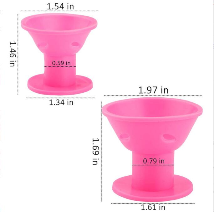 10pcs hair curler  Magic Silic - Hair Care For Curly Dry Hair บทวิจารณ์และราคา