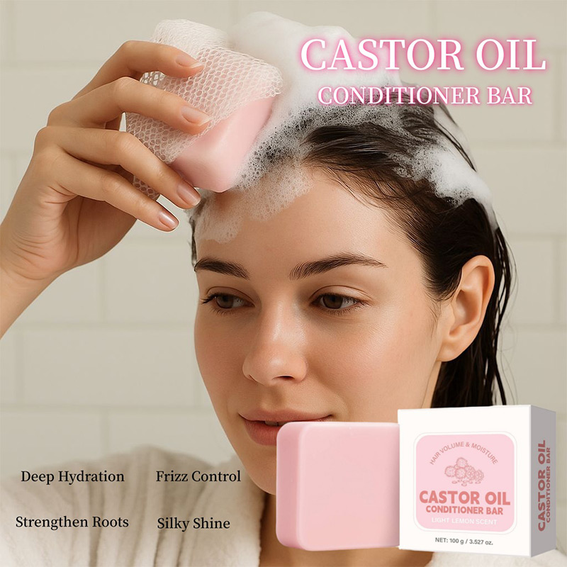 Castor Oil Conditioner Soap Ba - Hair Care Tonic บทวิจารณ์และราคา