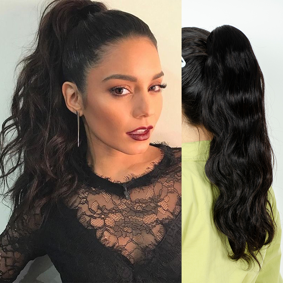 Body Wave Drawstring Ponytail  - Hair Care Wavy Hair บทวิจารณ์และราคา